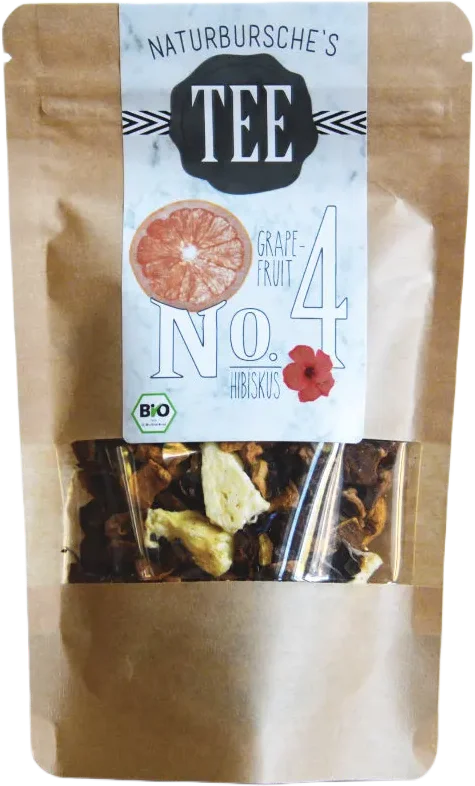 Naturbursche Bio Tee Grapefruit Hibiskus – Bild 2