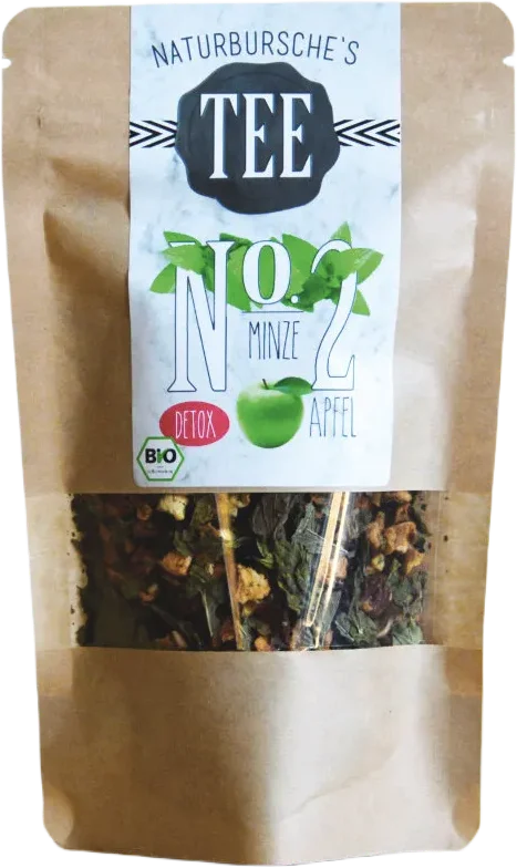 Naturbursche Bio Tee Minze & Apfel