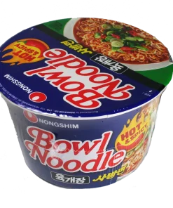 Nongshim Bowl Noodle – Hot & Spicy 100 g