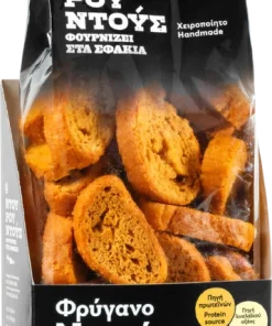 Ntourountous Traditional Wheat Rusk Tomato & Pepper – Bread Snacks