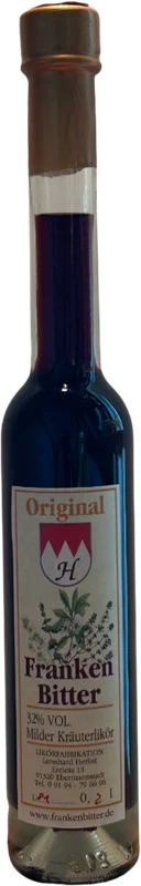 Original Franken Bitter Milder Kräuterlikör – Bild 2
