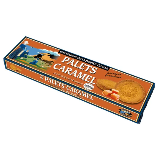 Palets Caramel au beurre de baratte.