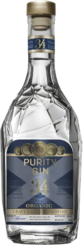 Purity Gin 34 Navy Strength – Organic Dry Gin