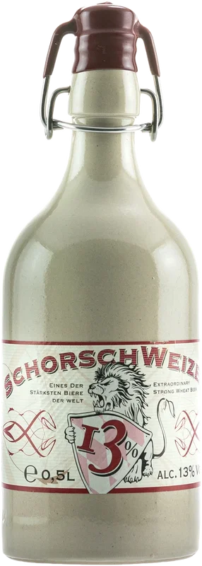 Schorschweizen Tonflasche