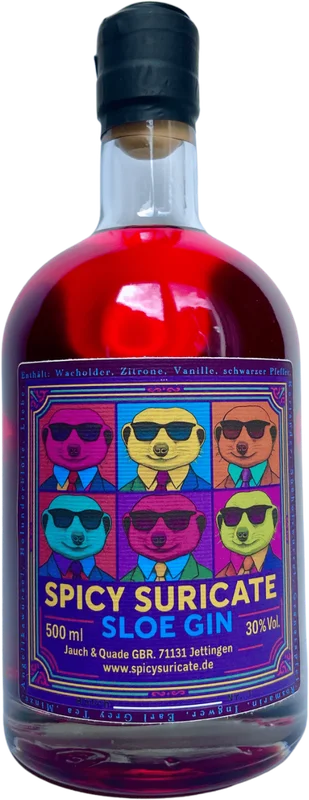 Spicy Suricate Sloe Gin
