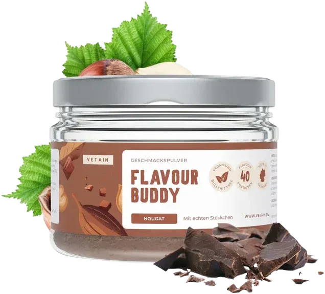 Vetain Flavour Buddy Nut-Nougat – natural flavor powder – Bild 2