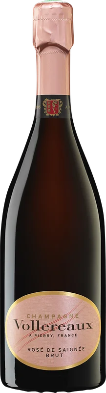 Champagne Vollereaux Rosé de Saignee Brut