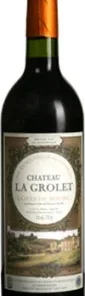 Château La Grolet Côtes de Bourg Rouge AOC Biowein