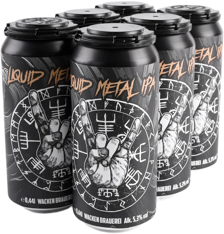 6x Liquid Metal IPA in a can – Bild 2