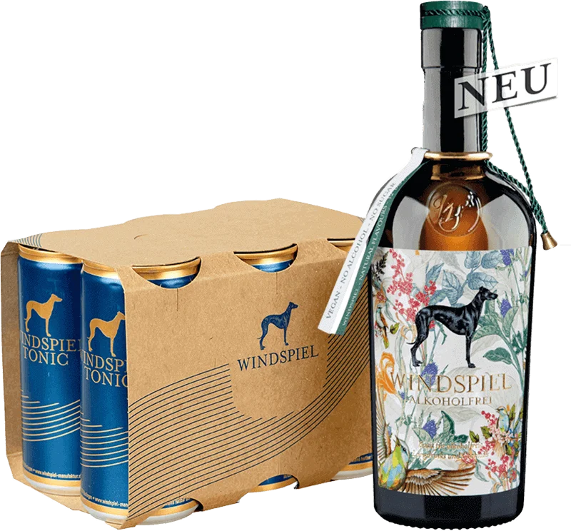 Windspiel Alkoholfrei & Tonic Set – Alkoholfrei (1x Windspiel Alkoholfrei + 6x Tonic Water)