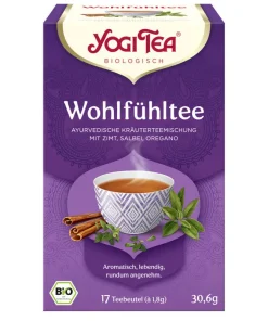 Yogi Tea – Wohlfühltee Bio – 17 Teebeutel